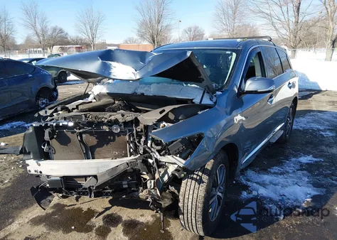 2019 Infiniti Qx60 Pure из США, поврежденный, VIN 5N1DL0MNXKC520833